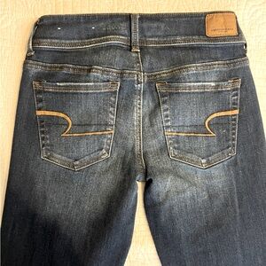 Medium wash American Eagle Bootcut jeans - 4L